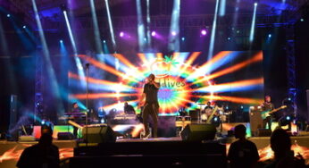 The R&B sensation Akon performed at Tourist Arrival Countdown music extravaganza in Maldives