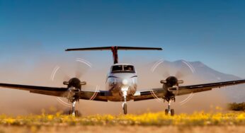 Textron Aviation Inc. displays special missions-configured Beechcraft King Air 350ER at Aero India’s biennial event in Bengaluru, Feb. 18-22