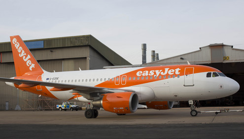 easyJet launched new aircraft livery to mark its twentieth year of flying
