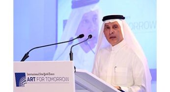 Qatar Airways Group Chief Executive addressed more than 150 international guests with keynote speech at the New York Times ‘Art for Tomorrow’ conference in Doha