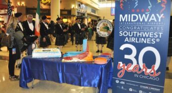 Southwest Airlines marks its 30th year at Midway International Airport