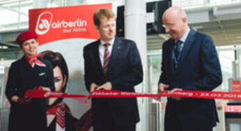 airberlin opens Exclusive Waiting Area for business passengers at Albrecht Dürer Airport Nuremberg