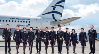 AEGEAN renews its image and evolving the presence of its staff members with new uniforms designed by renowned London-based Greek fashion designer Sophia Kokosalaki