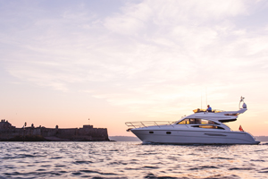 Five-star hotel Longueville Manor becomes the first in the Channel Islands to launch it’s own private yacht at the Barclays Jersey Boat Show in May 2015 