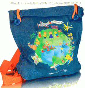 International Travel Plus Airline Amenity Bag Awards recognized Aeroflot children amenity kit 