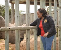 Serena Hotels’ property in Nanyuki Olpejeta House hosted Cabinet Secretary for East African Affairs, Commerce and Tourism on her visit to Olpejeta Conservancy 