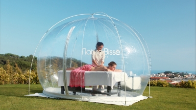 The Pure Air Bubble by Natura Bissé will be at The Spa at Four Seasons Hotel Silicon Valley on May 1 – 3, 2015