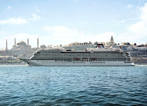 Viking Ocean Cruises® announces that its first ship Viking Star has embarked on her maiden voyage from Istanbul to Venice  