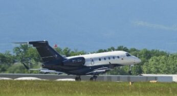 Embraer Executive Jets’ newest mid-light jet the Legacy 450 makes its European debut at the 15th EBACE in Geneva, Switzerland, May 19-21