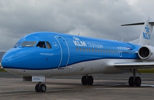 George Best Belfast City Airport welcomed the arrival of the first KLM Royal Dutch Airlines flight from Amsterdam