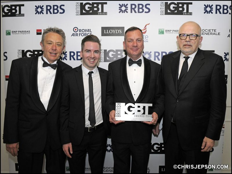 Marriott International named Brand of the Year at this year’s British LGBT Awards  
