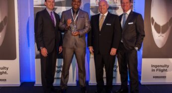 Ethiopian Airlines wins the 2015 Airline Reliability Performance Award from Bombardier Aerospace for the fifth year in a row