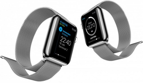 KLM Royal Dutch Airlines introduced its first app for the Apple Watch; launch precedes the rollout of Apple Watch in the Netherlands this Friday 