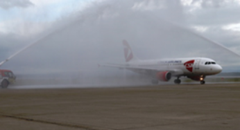 Liverpool John Lennon Airport (LJLA) celebrated Czech Airlines’ inaugural service from Liverpool to Prague