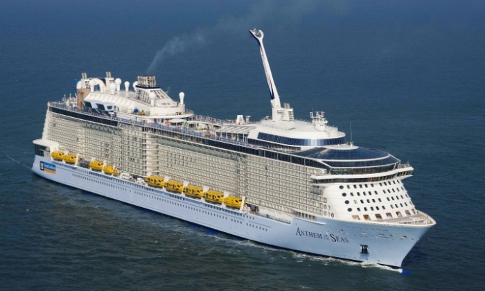 Royal Caribbean International’s newest and most technologically advanced ship “Anthem of the Seas” set to arrive in the New York area on November 4, 2015