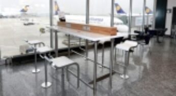 5,000 power sockets and USB ports to charge your computer or phone absolutely free at Frankfurt Airport