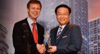 Marco Polo Wuhan awarded Creative Partner Trophy from the British Consulate General