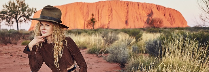 Tourism Australia: Vogue Australia’s September issue features Nicole Kidman photographed at Uluru, one of Australia's most iconic landmarks 
