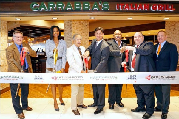 Carrabba’s Italian Grill opens at Hartsfield-Jackson Atlanta International Airport