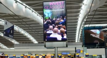 New advertisements featuring Glasgow as leading UK investment destination live at Heathrow Airport