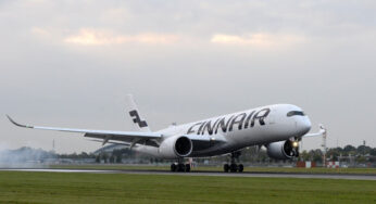 Heathrow welcomes the arrival of Finnair’s first commercial flight on an A350 XWB