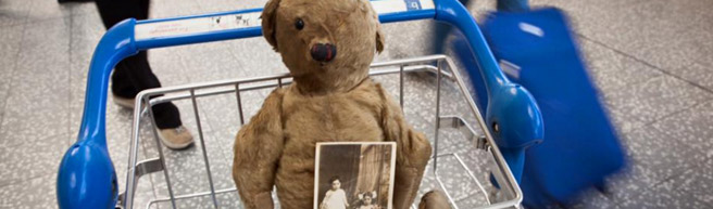 Bristol Airport: Antique ‘Bristol Bear’ to be auctioned; proceeds will go to Children’s Hospice South West 