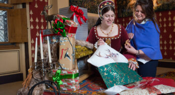 Historic Scotland: Stirling Castle again transforms its esplanade shop for the festive season into dedicated Christmas shop