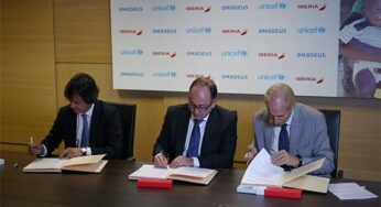 Iberia, UNICEF Spain and Amadeus renew agreement to collect customer donations for the UNICEF “100% Vaccinated Children” programme