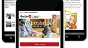 Japan Airlines’ travel information section “Guide to Japan” is now mobile friendly