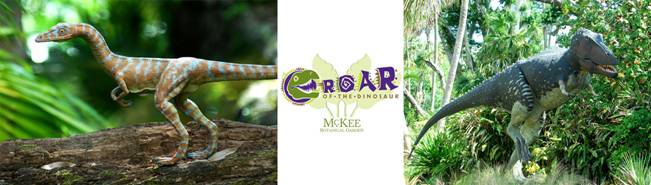 VisitFlorida: McKee Botanical Garden to host Guy Darrough's Roar of the Dinosaur exhibit beginning February 2, 2016 