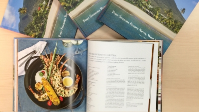 Four Seasons Resort Nevis marks its 25th anniversary with commemorative coffee table cookbook 