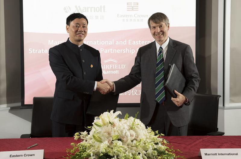 Marriott International and Eastern Crown Hotels Group to bring “Fairfield by Marriott®” brand to China