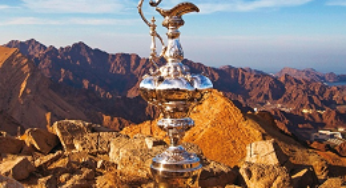 Oman Air inflight magazine Wings of Oman features The Louis Vuitton America’s Cup World Series in its February 2016 edition