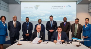 Oman Air selects Air France Industries KLM Engineering and Maintenance to provide engine support for its Boeing 737NG aircraft