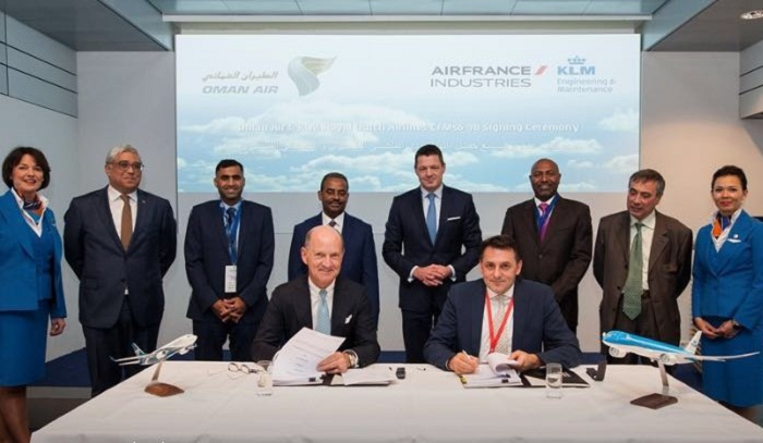 Oman Air selects Air France Industries KLM Engineering and Maintenance to provide engine support for its Boeing 737NG aircraft 
