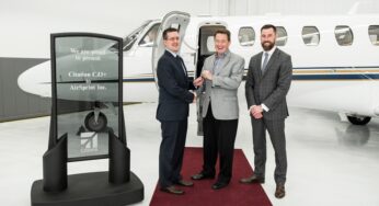 Cessna Aircraft Company delivers Canadian registered Cessna Citation CJ3+ aircraft to fractional operator AirSprint Inc.