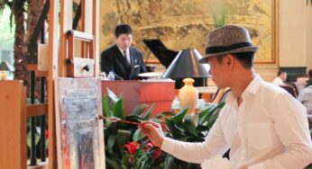 Four Seasons Hotel Shanghai invites guests to celebrates its fully renovated lobby with “Let’s Paint” program with in-house artist Tang BoJun