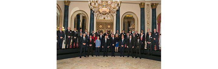 A small group of aviation industry leaders were invited to attend the signing ceremony in London