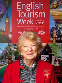 VisitEngland announces Lilian Groves from Durham Cathedral as England’s Tourism Superstar 2016