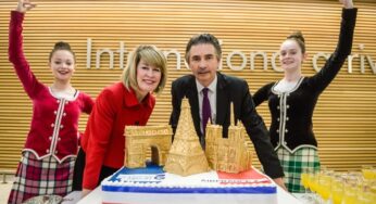 VisitScotland: Air France and Glasgow Airport celebrated start of new Paris to Glasgow route