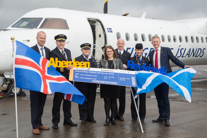 VisitScotland: Icelandair starts new service from Aberdeen International Airport to Reykjavik  