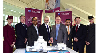 Qatar Airways inaugurated its fourth United Kingdom gateway with direct flights between Doha and Birmingham