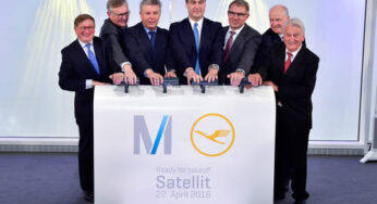 The new satellite terminal at Munich Airport boasts 27 new gate positions