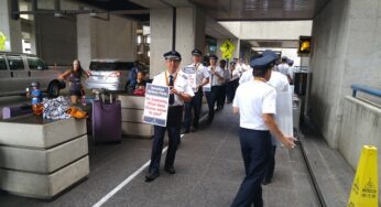 ALPA: Hawaiian Airlines pilots returned to informational picketing at Honolulu International Airport