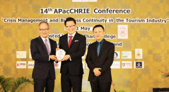 Dusit International’s Mr Chanin Donavanik awarded APacCHRIE Lifetime Achievement Award