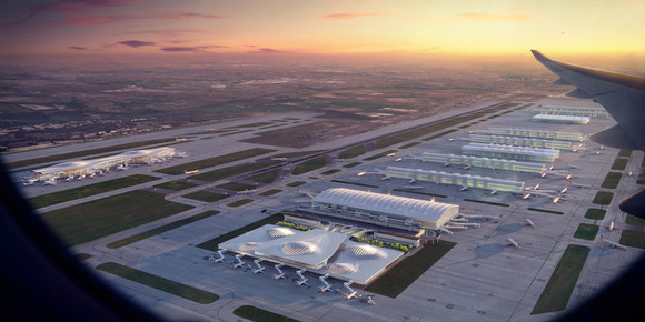 Four of the UK’s leading architectural practices showcase striking new concepts for Heathrow’s vision for expansion  