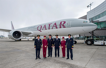 Qatar Airways took delivery of its 50th Boeing 777