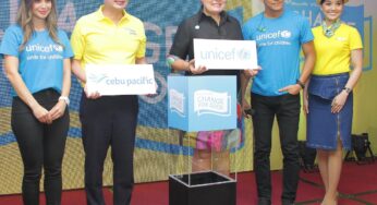 Cebu Pacific and UNICEF partner to launch Change for Good program to bring health and nutrition to infants and young children in the Philippines