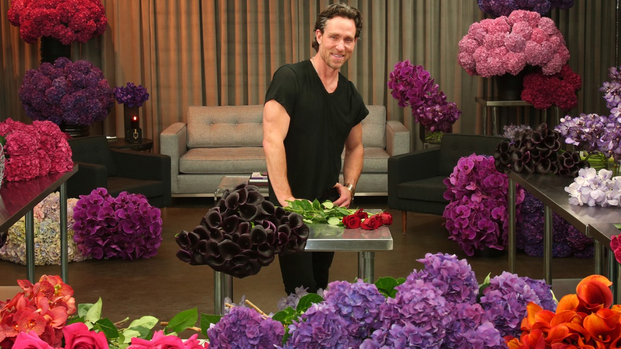 Celebrity floral designer Jeff Leatham launches his first floral and design studio at Four Seasons Hotel Los Angeles at Beverly Hills 