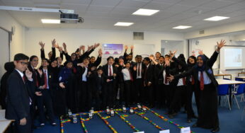 Pupils from schools around Heathrow got an introduction to coding and robotics through the Secondary School Challenge